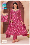 Anarkali Vol 9 By Mcm Readymade Cotton Printed Kurti With Bottom Dupatta Best Wholesale Shop In Surat